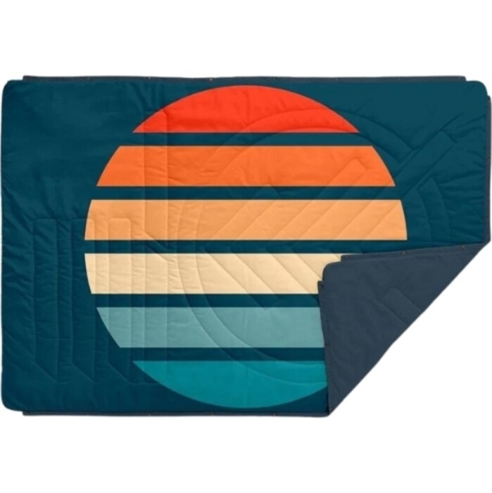 2024 Voited Limited Ripstop 4-in-1 Outdoor Camping Pillow Blanket V20UN01BLPBC - Sunset Stripes